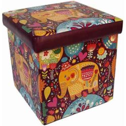 Pouf contenitore 120x38x38cm Scatola porta giochi bambini Portagiochi  bambini contenitori con coperchio Pouf contenitore giochi - Biscottini -  Idee regalo